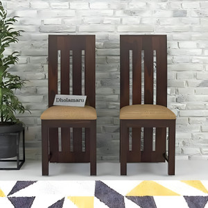 dholamaru solid sheesham wood set of 8 cushion dining chairs for dining roomstudy room solid wood dining chair