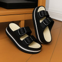 DHR Women Flip Flops Black 6
