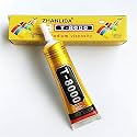 DHRUVPRO Zhanlida T-8000 Multipurpose Transparent, Industrial Adhesive Glue Tool for Cellphone Middle Frame, Resin Crafts, Back Cover, Jewellery Glass (1.68 fl Oz/ 50ml)