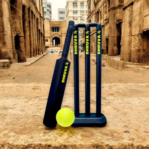 Dhruva Hard Plastic Cricket kit set for