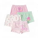 Parent Kids Series Baby Underwear Little Girls' Cotton Short Panties Multicolor