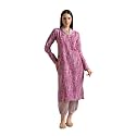 DHRUVI TRENDZ Cotton Blend Kurta Set for