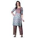 DHRUVI TRENDZ Kurta Set for Women 