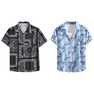 DHRUVI TRENDZ Mens Cotton Regular Fit Shirt