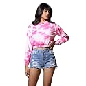 DHRUVI TRENDZ Rayon Hooded T Shirt for Women | Women's T Shirt | T Shirt Women's | Casual Loose Fit | Hoodies T Shirt for Women | T-Shirt for Women