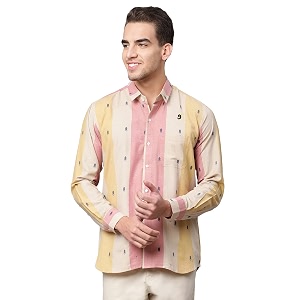 DHRUVI TRENDZ Regular Fit Mens Shirt