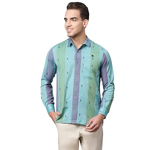 DHRUVI TRENDZ Regular Fit Mens Shirt