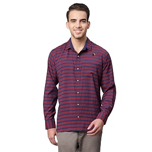 DHRUVI TRENDZ Regular Fit Mens Shirt