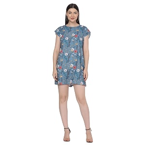 DHRUVI TRENDZ Womens Knee-Length Dress One