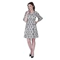 DHRUVI TRENDZ Women39s Knee-Length Dress One
