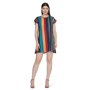 DHRUVI TRENDZ Womens Knee-Length Dress One