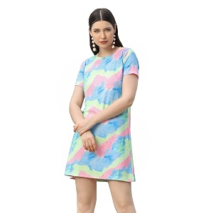 DHRUVI TRENDZ Womens Knee-Length Dress One