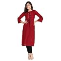 DHRUVI TRENDZ Women39s Rayon Kurta