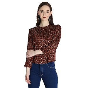 DHRUVI TRENDZ Womens Regular Fit Shirt