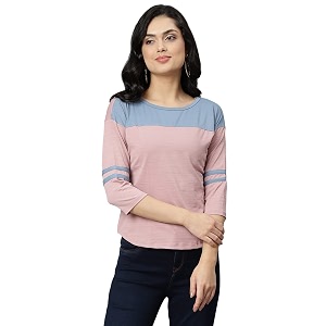 DHRUVI TRENDZ Womens Regular Fit Top