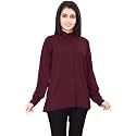 DHRUVI Trendz Women39s Solid Crepe Regular Fit