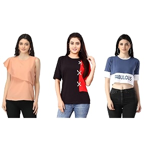 DHRUVI TRENDZ Womens T-Shirt