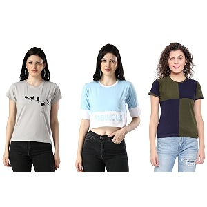 DHRUVI TRENDZ Womens T-Shirt