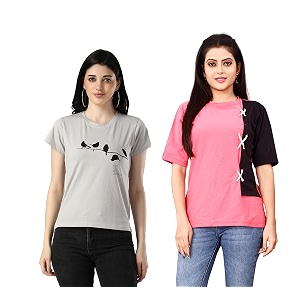 DHRUVI TRENDZ Womens T-Shirt