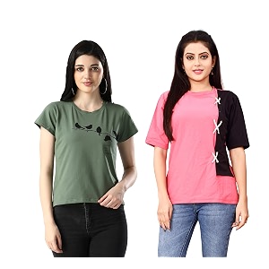 DHRUVI TRENDZ Womens T-Shirt