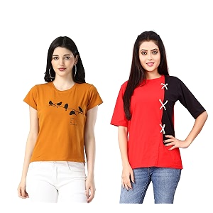 DHRUVI TRENDZ Womens T-Shirt