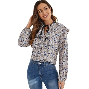 DHRUVI TRENDZ Women Cotton Regular Fit Tops