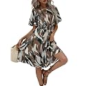DHRUVI Trendz Womens A-Line Mini Dress 