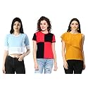DHRUVI TRENDZ Women Tops T Shirt