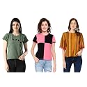 DHRUVI TRENDZ Women Tops T Shirt