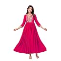 Dhruvi Women39s Rayon Anarkali Maternity Dress amp