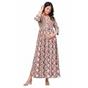 Dhruvi Women39s Rayon Anarkali Maternity Dress amp