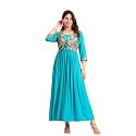 Dhruvi Women39s Rayon Anarkali Maternity Dress amp