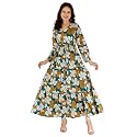 Dhruvi Women39s Rayon Anarkali Maternity Dress amp