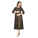 Dhruvi Women39s Rayon Anarkali Maternity Dress amp