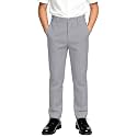 DHTS Boys Dress Pants Slim Fit Uniform Pants for Toddler Teens Trousers