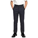 DHTS Boys Dress Pants Slim Fit Uniform Pants for Toddler Teens Trousers