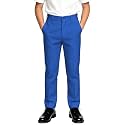 DHTS Boys Dress Pants Slim Fit Uniform Pants for Toddler Teens Trousers