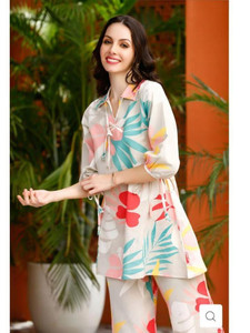 Dhun Creation Tunic Pant Co-ords Set