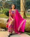 DHVIJA FASHION Printed Kurta Palazzo Dupatta