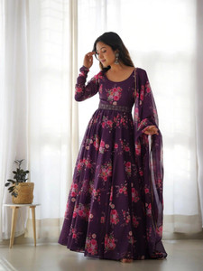 dhyan creation online anarkali gown
