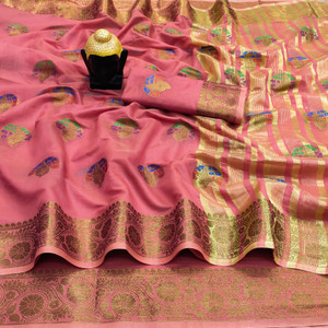 dhyani enterprise semi stitched cotton silk blouse material self design