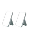 Dhyankeshwer Desktop Foldable Makeup Mirror Simple