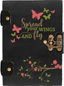 DI-KRAFT Handcrafted Leather Cardboard Antique Binding Diary A5 Diary Unruled 200 Pages