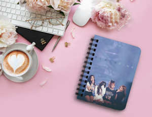 di-kraft office  home use notebook spiral diary 68 inch a5 diary unruled 160 pages