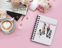 DI-KRAFT Office & Home use notebook spiral diary (6*8 Inch) A5 Diary Unruled 160 Pages