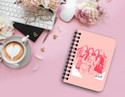DI-KRAFT Office & Home use notebook spiral diary (6*8 Inch) A5 Diary Unruled 160 Pages