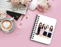 DI-KRAFT Office & Home use notebook spiral diary (6*8 Inch) A5 Diary Unruled 160 Pages