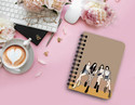 DI-KRAFT Office & Home use notebook spiral diary (6*8 Inch) A5 Diary Unruled 160 Pages