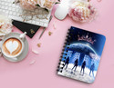 DI-KRAFT Office & Home use notebook spiral diary (6*8 Inch) A5 Diary Unruled 160 Pages