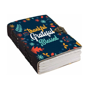 di-kraft printed designer leather cover diary with lock for officegiftsize 57 inches a5 diary unruled 200 pages